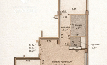 Купить 3-комнатную квартиру, Минск, Кирилла Туровского, 2(Первомайский район). Фото 26