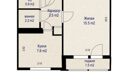 Купить 1-комнатную квартиру, Минск, Казинца ул., 39(Октябрьский район). Фото 23