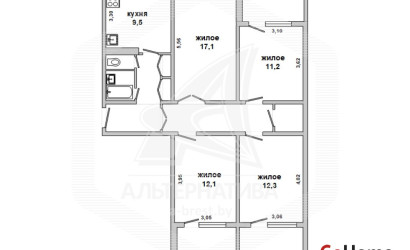 Купить 4-комнатную квартиру, Брест, Восток, ул. Орловская. Фото 13