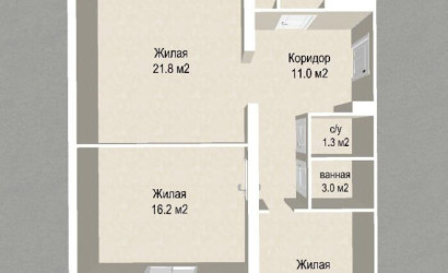 Купить 3-комнатную квартиру, Минск, Карвата ул., 29/А (Партизанский район). Фото 13