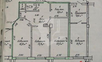 Аренда офиса, Минск, Мележа ул., 5/1, 52.3 кв.м.. Фото 3