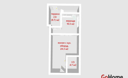 Купить 2-комнатную квартиру, Минск, Савицкого ул., 2 (Октябрьский район). Фото 43