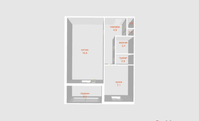 Купить 1-комнатную квартиру, Минск, Байкальская ул., 66/1 (Заводской район). Фото 34