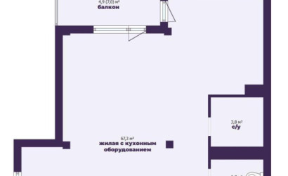 Купить 2-комнатную квартиру, Минск, Жасминовая ул., 3/Д (Партизанский район). Фото 31