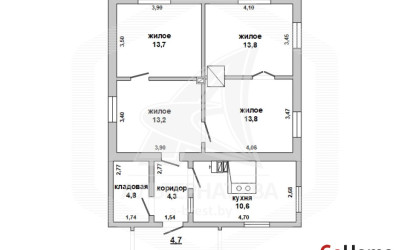 Купить дом, Страдечь, Знаменский с/с, 25 соток. Фото 12