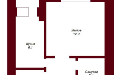 Купить 1-комнатную квартиру, Брест, ул. Суворова, д. . Фото 7