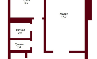 Купить 1-комнатную квартиру, Брест, ул. Суворова. Фото 7