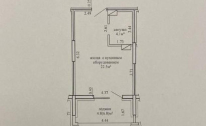 Снять 1-комнатную квартиру, Минск, ул. Михаила Савицкого, д. 23 (Октябрьский район). Фото 19