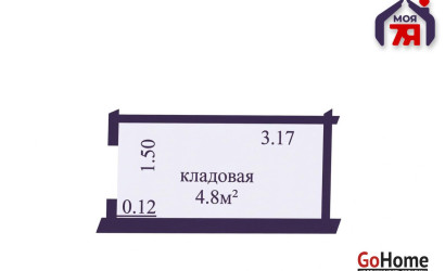 Купить 1-комнатную квартиру, Минск, Виталия Цвирко ул., 96 (Советский район). Фото 24