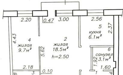 Купить 2-комнатную квартиру, Бобруйск, Орловского, 34. Фото 7