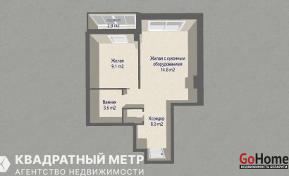 Купить 2-комнатную квартиру, Минск, Савицкого ул., 4 (Октябрьский район). Фото 31