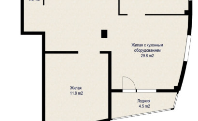 Купить 3-комнатную квартиру, Минск, ул. Чюрлениса, д. 4 (Московский район). Фото 15