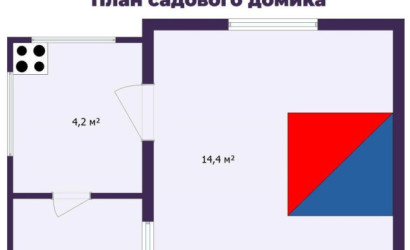 Купить дом в деревне, Промстроитель, 6.5 соток. Фото 14