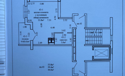 Купить 1-комнатную квартиру, Гродно, ул. Ивана Якубовского, 14. Фото 2