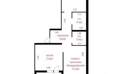 Купить 3-комнатную квартиру, Колодищи, Кленовая Аллея ул., 36. Фото 5