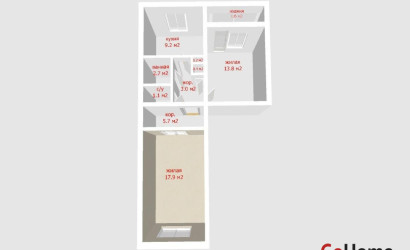 Купить 2-комнатную квартиру, Гатово, Металлургическая ул., 20/3. Фото 2