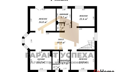 Купить дом, Тюхиничи, ул. Мотыкальская, 14.95 соток. Фото 1