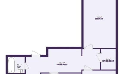 Купить 3-комнатную квартиру, Солигорск, Богомолова ул., 9. Фото 24