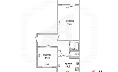 Купить 2-комнатную квартиру, Высокое, , . Фото 1