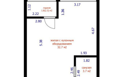 Купить 1-комнатную квартиру, Минск, Савицкого ул., 37 (Октябрьский район). Фото 18