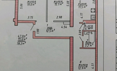 Купить 3-комнатную квартиру, Октябрьская, Оршанская, 7/1. Фото 9