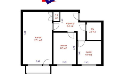 Купить 2-комнатную квартиру, Минск, Осипенко ул., 15 (Центральный район). Фото 21