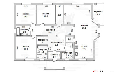 Купить дом, Братылово, Чернинский с/с, 21.87 соток. Фото 29