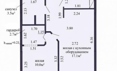 Купить 2-комнатную квартиру, Минск, Братская ул., 1 (Октябрьский район). Фото 18