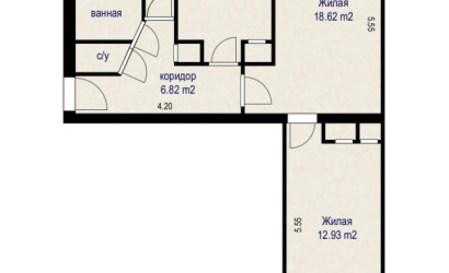 Купить 3-комнатную квартиру, Барановичи, Красноармейская ул., 5. Фото 14