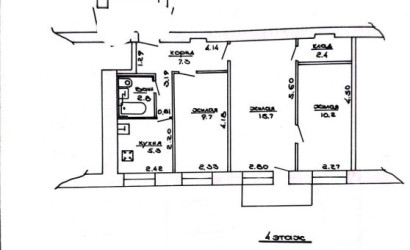 Купить 3-комнатную квартиру, Лида, Советская ул., 5. Фото 15