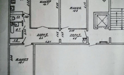 Купить 3-комнатную квартиру, Лида, Рыбиновского ул., 64/1. Фото 32