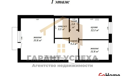 Купить 4-комнатную квартиру, Брест, ул. Рябцева. Фото 18