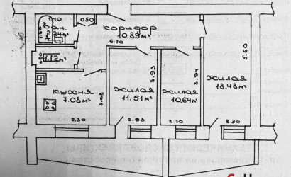 Купить 3-комнатную квартиру, Гомель, Советская, 97. Фото 2