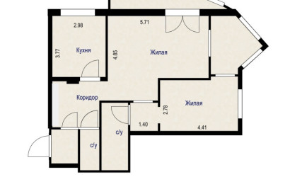 Купить 2-комнатную квартиру, Минск, ул. Кропоткина, д. 57 (Центральный район). Фото 19