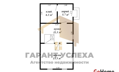 Купить дом, Липинки, Домачевский с/с, 23.74 соток. Фото 6