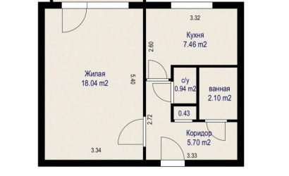 Купить 1-комнатную квартиру, Минск, Менделеева ул., 25(Партизанский район). Фото 36