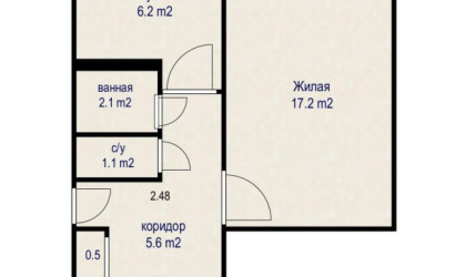 Купить 1-комнатную квартиру, Минск, Ауэзова ул., 9 (Заводской район). Фото 1