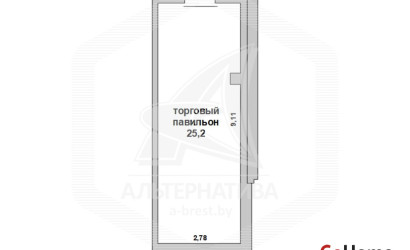 Продажа торгового помещения, Брест, Центр,  25.2 кв.м.. Фото 2