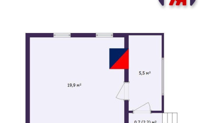 Купить дом в деревне, Пчела, 6 соток. Фото 9