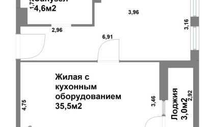 Купить 2-комнатную квартиру, Минск, Игоря Лученка ул., 16 (Октябрьский район). Фото 17