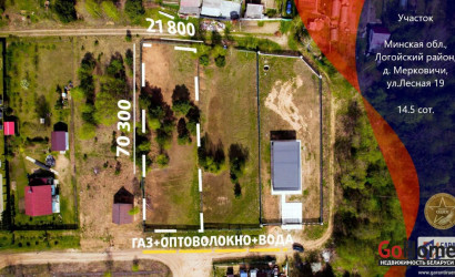 Купить участок, Мерковичи, Лесная ул., 19, 14.5 соток. Фото 1