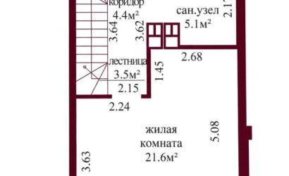 Купить 2-комнатную квартиру, Гродно, Суворова, 306. Фото 19