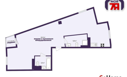Купить 1-комнатную квартиру, Минск, Правда газеты просп., 1 (Московский район). Фото 25