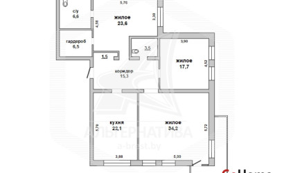 Купить 3-комнатную квартиру, Брест, Центр, ул. Карла Маркса. Фото 7