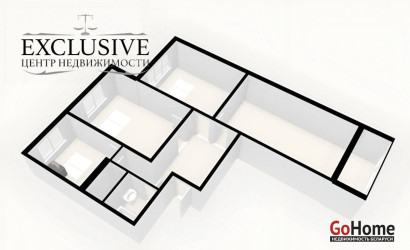 Купить 3-комнатную квартиру, Минск, Байкальская ул., 66/2 (Заводской район). Фото 7