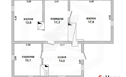 Купить дом в деревне, Мокраны, Мокранский с/с, 25 соток. Фото 1