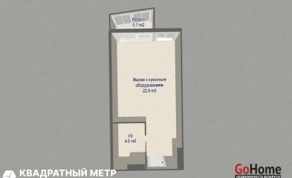 Купить 1-комнатную квартиру, Минск, ул. Брилевская, д. 33 (Октябрьский район). Фото 18