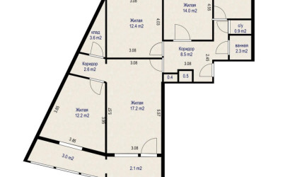 Купить 4-комнатную квартиру, Минск, Слободская ул., 15 (Московский район). Фото 25