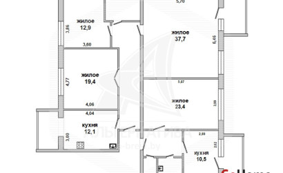 Купить 4-комнатную квартиру, Брест, Восток, ул. Молодогвардейская. Фото 1