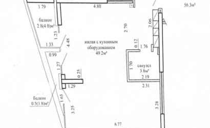Купить 3-комнатную квартиру, Минск, Николы Теслы, 20 (Октябрьский район). Фото 23